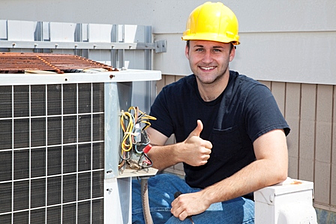 air conditioner repair technician