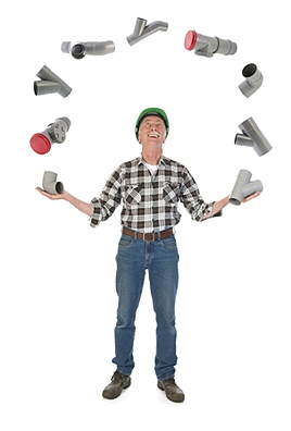 juggling plumber guy 