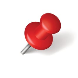 red pin