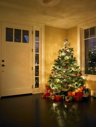christmas_tree_with_lights_in_entryway
