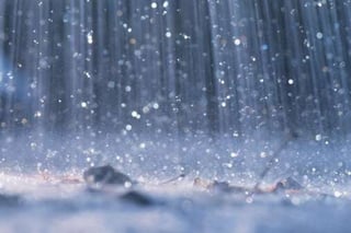 raining outdoors