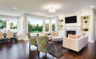 Staged Living Room