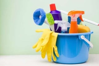 house cleaning supplies