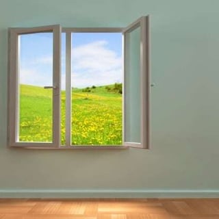 open window cooling off house