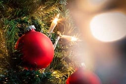 christmas tree with ornaments