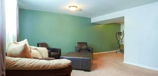 remodeled basement