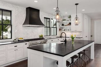 beautiful finished kitchen