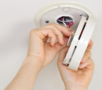 smoke detector electrical repair