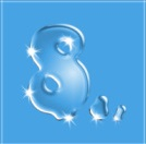 water number 8
