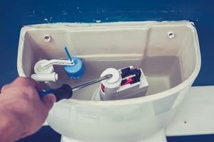 How to fix a push button cistern that does not flush. Without