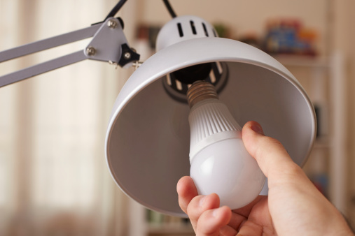 How To Safely Change A Light Bulb, How To Replace Halogen Bulb Desk Lamp